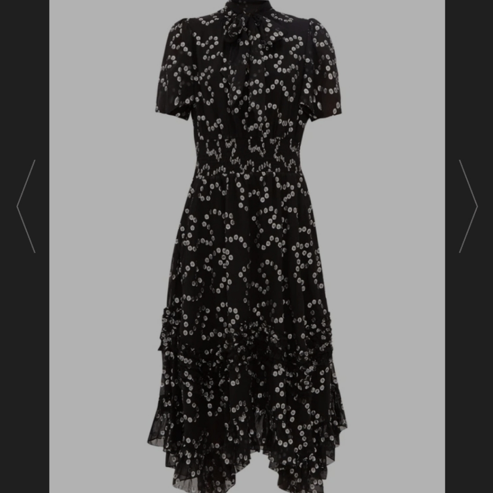 Rebecca Taylor Black Nuage Dress